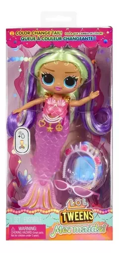 LOL 510420 Muñeca articulada 23cm Tweens Sirenitas Sirena - comprar online