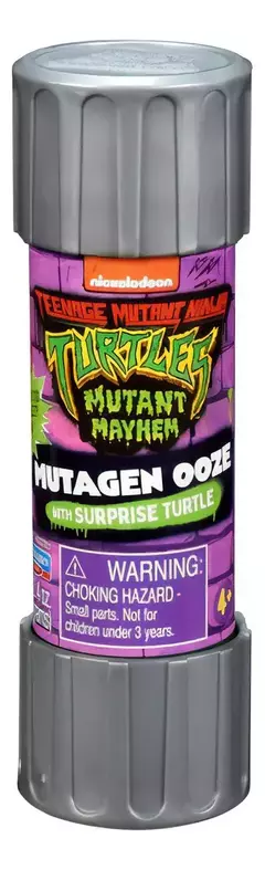 Tortugas Ninja 83700 OOze Cannister Slime + Tortuga Sorpresa
