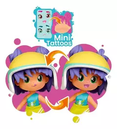 Pinypon 3000 TOP GIRLS Muñecas 11cm + Moto y Accesorios - tienda online