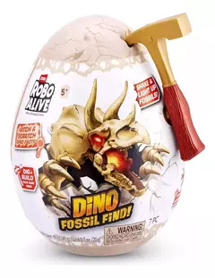 Robo Alive 6010 Huevo Sorpresa p/desenterrar Dino Fosil 18cm - comprar online