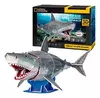 Cubic Fun Rompe 3D 67357 National Geographic Gran Tiburon Blanco 72 Pzas