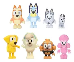 Bluey 17676- Pack x8 Figuras Amigos del Vecindario en internet
