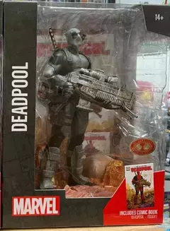 Estatua - MC Farlane 23cm Marvel Collection Grey Deadpool 14815 en internet