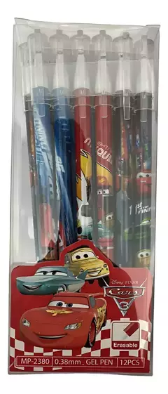 Imagen de Lapicera Borrable 0,38mm - Diseño Cars