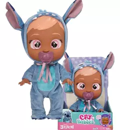 Imagen de Muñeca Cry Baby 30cm Disney Stitch 99698