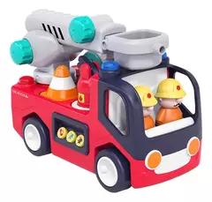 Hola Baby 65212 Playset Camion Bomberos Luz y Musica - Juguete bebé - tienda online