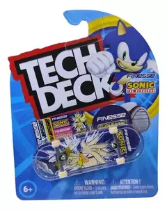 Tech Deck 13600- Sonic - Patinetas Miniaturas para jugar con los dedos