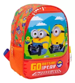 Mochila Escolar Wabro 77950 Minion Gamer Espalda 12" - comprar online