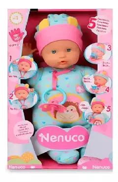 Nenuco Lloron 12835 Bebote Cuerpo Suave 30cm 5 Funciones - comprar online