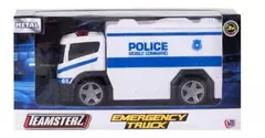 Autos Teamsterz 14065 - Camion Emergencia 12cm Bombero - Policia - Rescue - Grua Policia - All4Toys