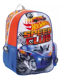 Mochila Escolar11611 Hot Wheels Espalda 16" Speed Club - comprar online