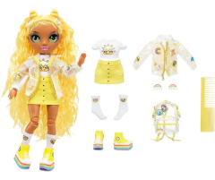Muñeca Con Ropitas Rainbow Junior High Fashion Serie 1 Sunny Madison