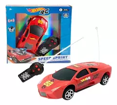 Hot Wheels RC Radio Control Auto 1:24 Luz y Sonido Speed Sprint 6213
