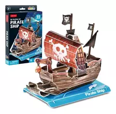 Cubic Fun Rompe 3D 67413 Barco Pirata 22 Piezas