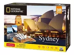 Cubic Fun Rompe 3D 67364 National Geographic Sydney Opera house 86 Piezas - comprar online