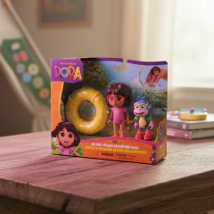 Dora la Exploradora 11900 Set Figuras Articuladas 10cm x2u en internet
