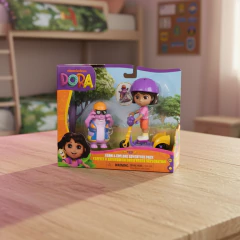 Dora la Exploradora 11900 Set Figuras Articuladas 10cm x2u en internet