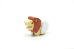 Animales de selva Halftoys Baby Playset 09cm Baby Leon + Cuna Muñeco encastre iman - comprar online