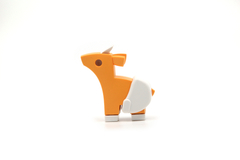 Animales de selva Halftoys Baby Playset 09cm Baby Impala + Cuna Muñeco encastre iman - comprar online