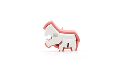Animales de selva Halftoys Baby Playset 09cm Baby Hipopotamo + Cuna Muñeco encastre iman - tienda online