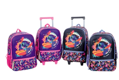 Mochila Escolar 27151 Stitch Surf Espalda 17" en internet