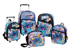 Mochila 27148 Stitch Espalda 16" Hawai