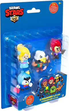Imagen de Brawl Stars - 2040 Set x5 Mini Figura 4,5cm
