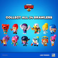 Imagen de Brawl Stars 2020 Set x3 Mini Figura 4,5cm