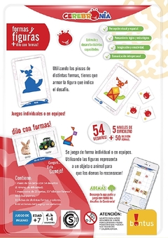 Cerebronia Juegos Infantiles Bontus Didactico de cartas Naipes Varios Modelos