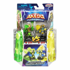 Akedo Power Storm 14297 Versus Pack - 2 Guerreros y 2 Controles NUEVOS!