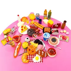 Mini World Serie 3 Lila - Capsula mini con comida - comprar online
