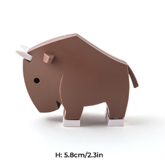 Halftoys Animal Playset 16cm Gnu Bufalo+ Diorama Muñeco encastre iman en internet