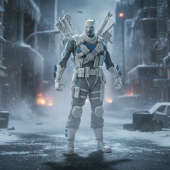 Muñeco Accion - MC Farlane 18cm 17657 Batman The Grim Night B&W - comprar online