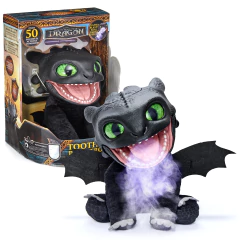 Puppetronic 59175 Real Fx How to Train your Dragon - Toothless Chimuelo 25cm - All4Toys