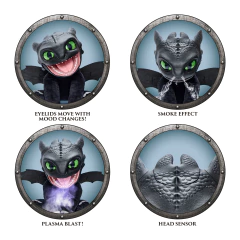 Puppetronic 59175 Real Fx How to Train your Dragon - Toothless Chimuelo 25cm - comprar online