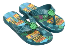 Calzado Ojotas Ipanema Marvel - Grendene Niños - Hulk - All4Toys
