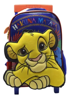 Mochila RL110 El Rey Leon Carro 12" en internet