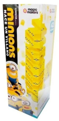 Juego Mesa Torre Movediza (Jenga) Minions