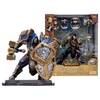 Muñeco Accion - MC Farlane 16cm World of Warcraft Humano Azul 166700