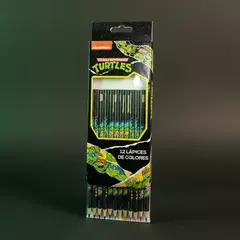 Set x12 Lapices de Colores - Tortugas Ninja - comprar online