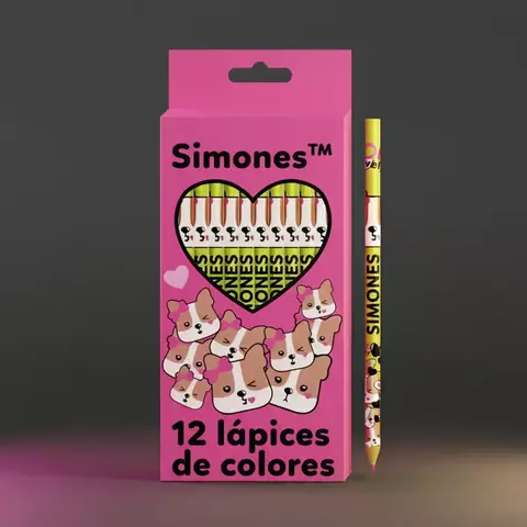 Set x12 Lapices de Colores - Simones - comprar online