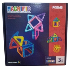 Bloques Magneticos Juegos Armado Magnifc 16 Piezas Forms