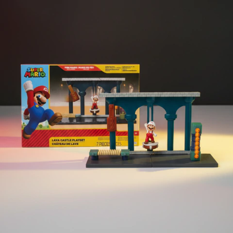 Mario Bros 40458AF - Playset 35cm Lava Castle - comprar online