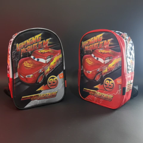 Mochila 43160 Cars Espalda 12" Rayo