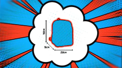 Mochila 27148 Stitch Espalda 16" Hawai - All4Toys