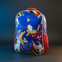 Mochila Espalda 12" Let´s Go - Sonic - SO116 en internet