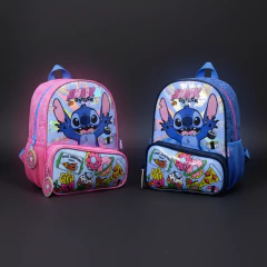 Mochila 27128 Stitch Espalda 12" Snacks - comprar online