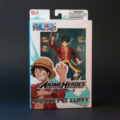 One Piece Figura Articulada 17cm 37008 - Monkey D. Luffy Dressrosa - comprar online