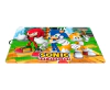 Mantel Individual Infantil Sonic Knuckles Tails 1357
