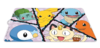 Mantel Individual Infantil Pokemon Pikachu Piplup Squirtle 1131
